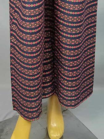 Blue Pattern Printed Plazzo